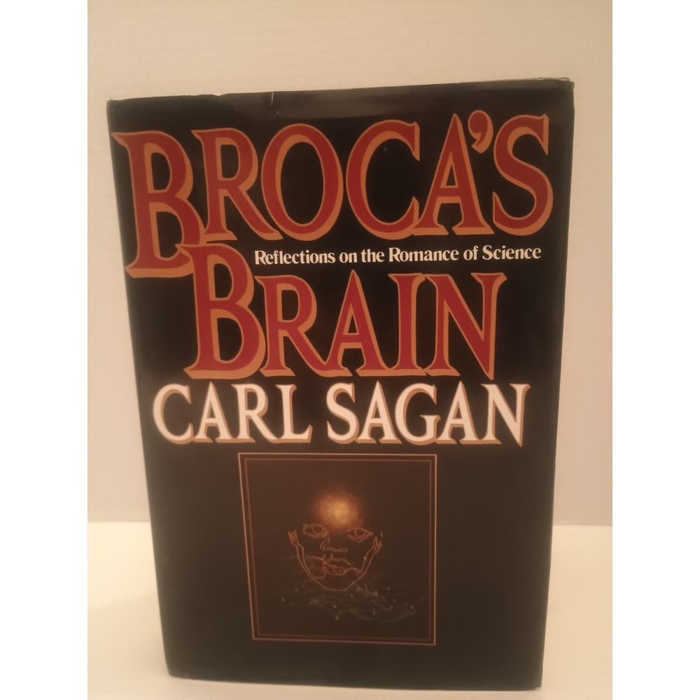 Broca's Brain By Carl Sagan 1st Edition 1979 Hardcover Dust Jacket